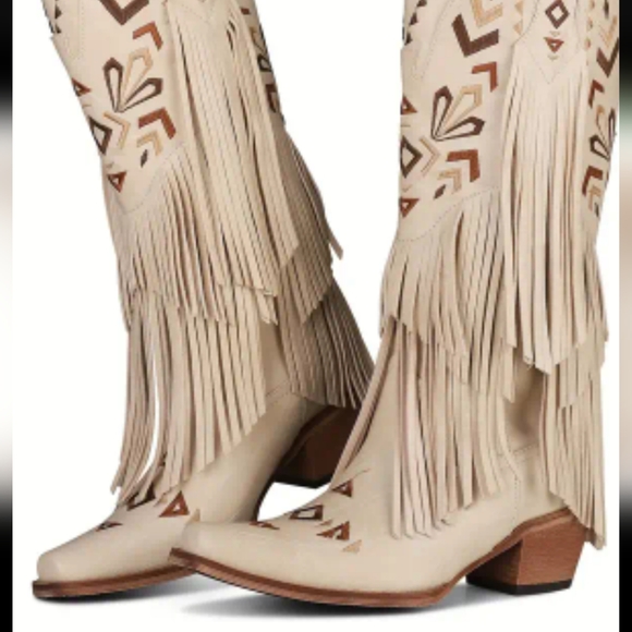 NWT Women's Western Cowgirl Boots - Picture 4 of 5